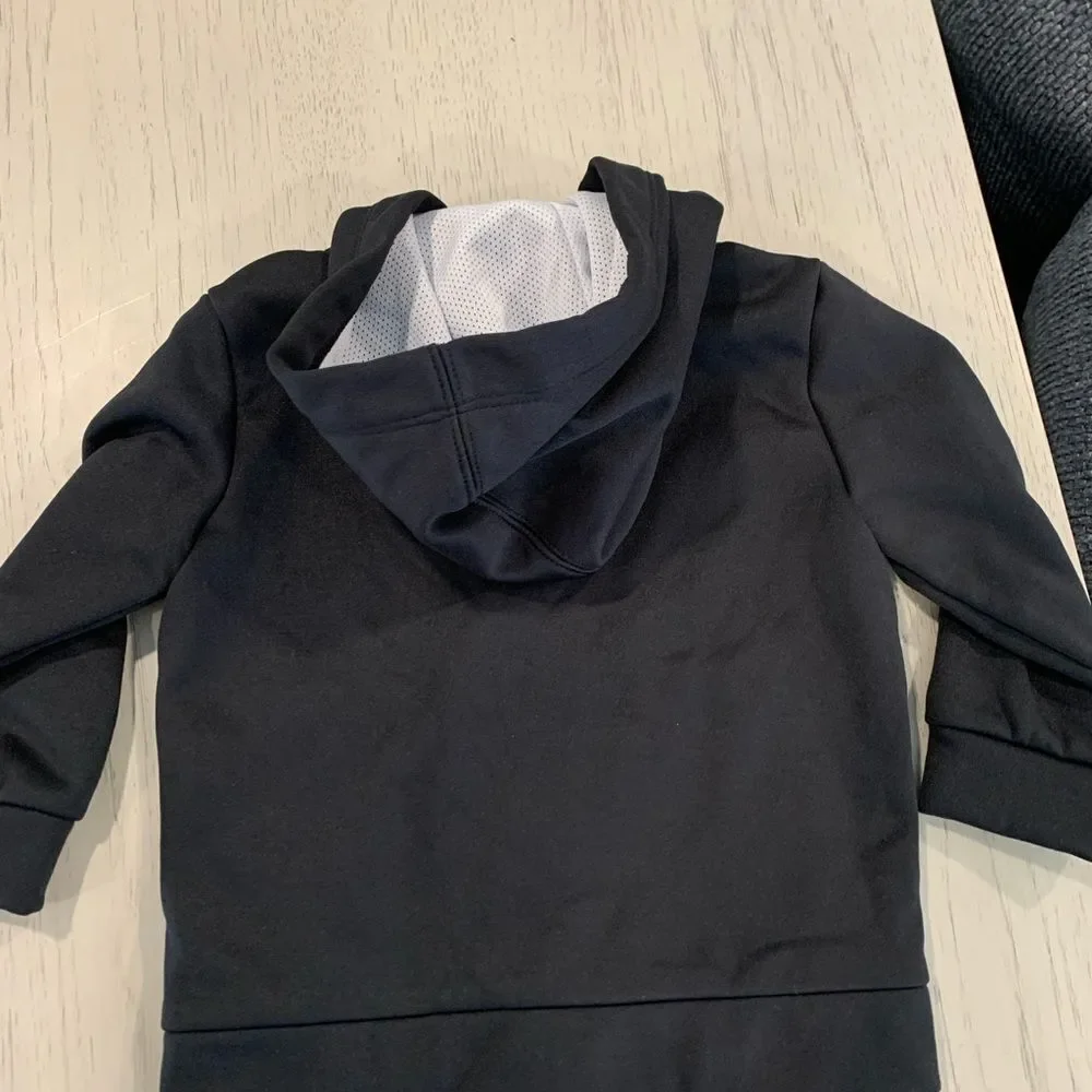 Nike Kids Black and White Dri-FIT Hoodie Set